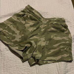 Camo Green Women's Shorts